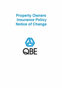 NPOF070819 Property Owners Insurance Policy  Notice of Change