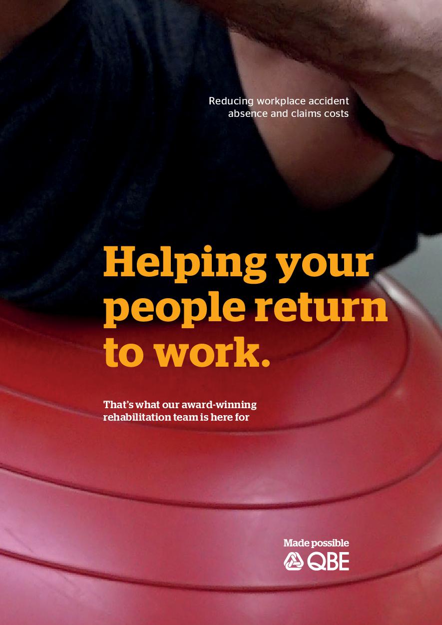 Helping your people return to work