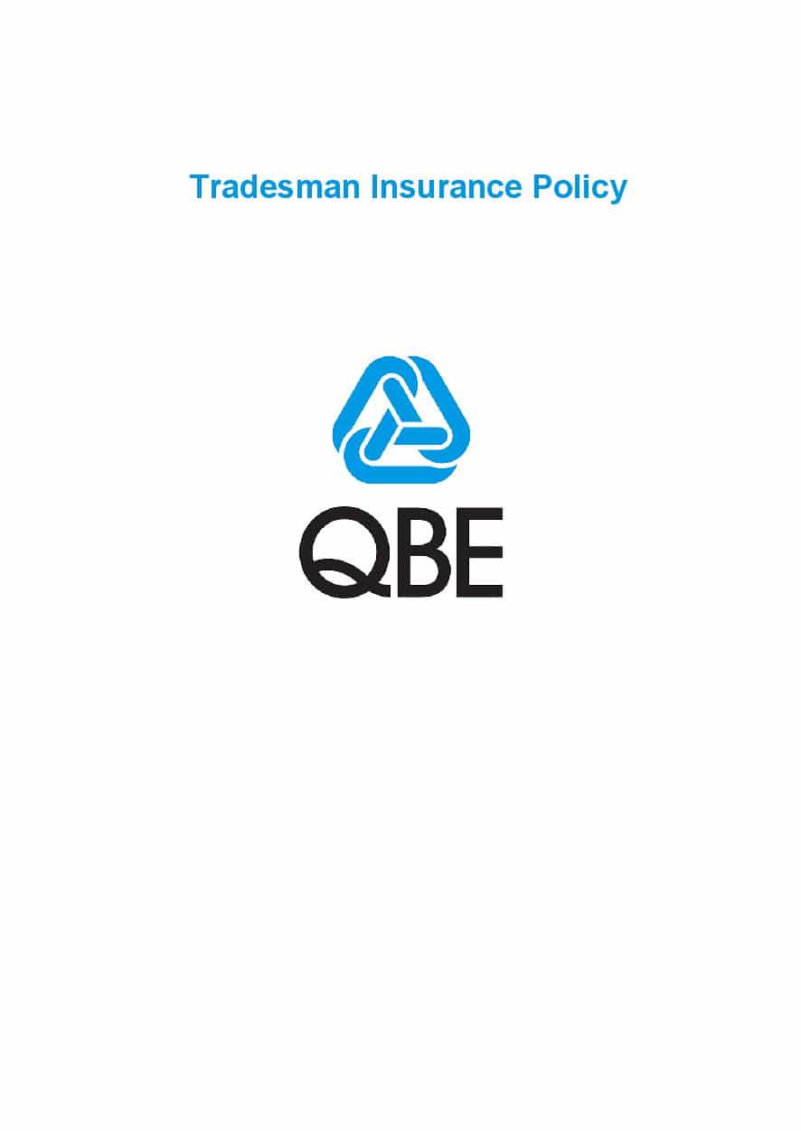 PTRA111119 Tradesman Insurance Policy (Imarket)