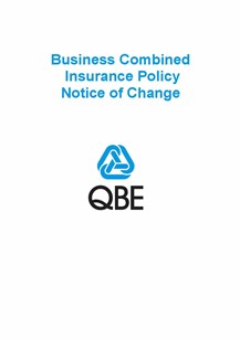 NBCP080919 Business Combined Insurance Policy  Notice of Change