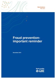 Fraud Prevention:  Avoiding being a victim of banking fraud