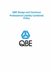 PJDD100520 QBE Design and Construct Professional Liability Combined Policy