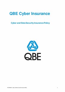 ARCHIVED - PCYS050920 QBE Cyber Insurance Policy