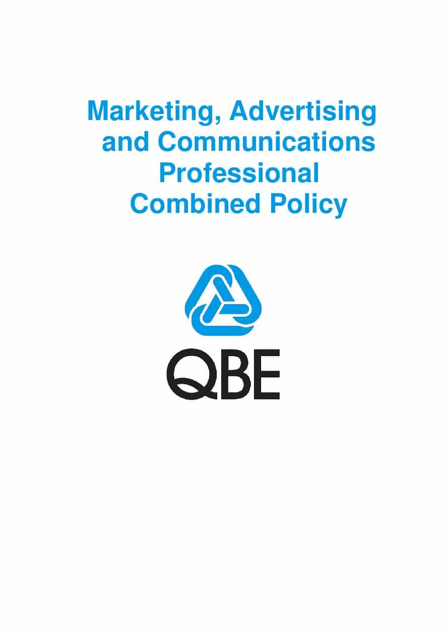 PJMD060121 Marsh Commercial Marketing Advertising & Communications PI Combined Wording