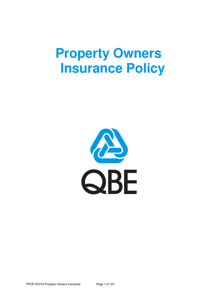 PPOF120723 Property Owners Insurance Policy