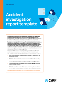 Investigating Excellence Accident Investigation Report Template