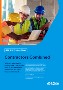 Contractors Combined: SME product sheet