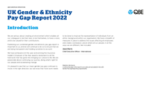 QBE Gender & Ethnicity Pay Gap Report 2022