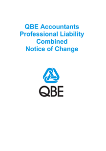 NJPB021123 QBE Accountants Professional Liability Combined Notice Of Change