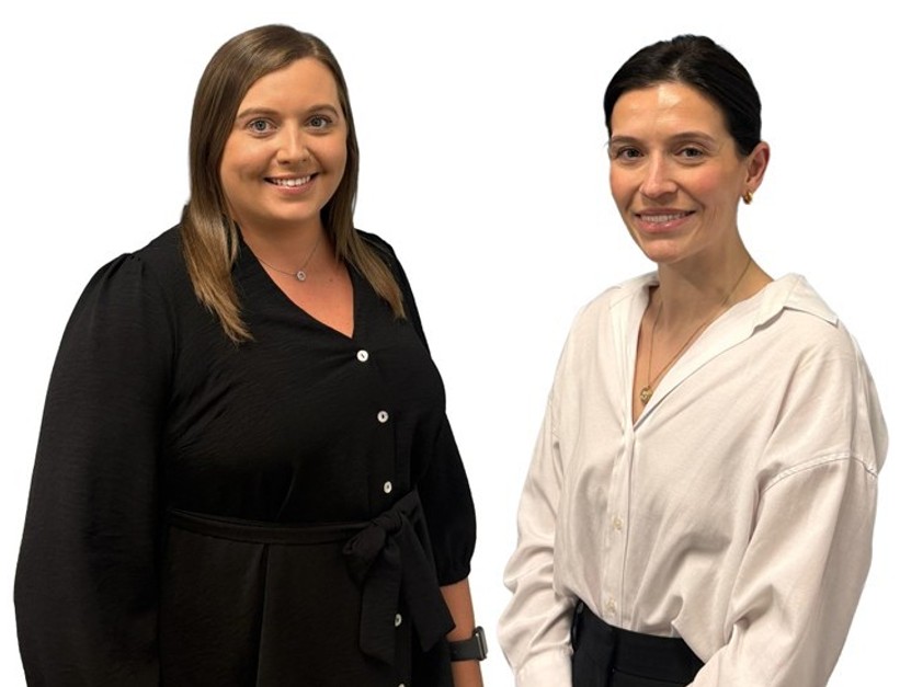 Hannah Dennis and Lucy Smith