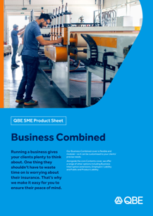 Business Combined: SME product sheet