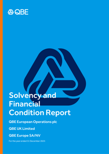 QBE European Operations Single Group Solvency and Financial Condition Report - 2025
